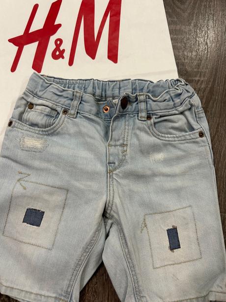 H&m riflove kratasy č.92, h&m,92