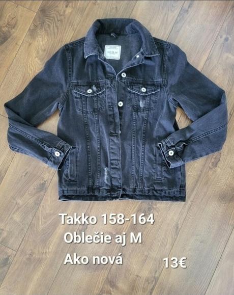 Rifľová bunda, takko,158