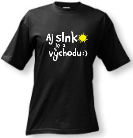 Tričko - aj slnko je z východu, l - xxxl