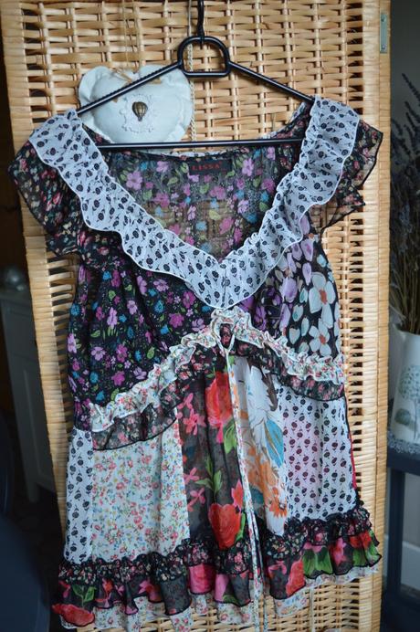 Zaujímavá šifonová blúzka, m