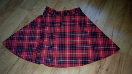 Karovaná ( retro ) suknička, 122