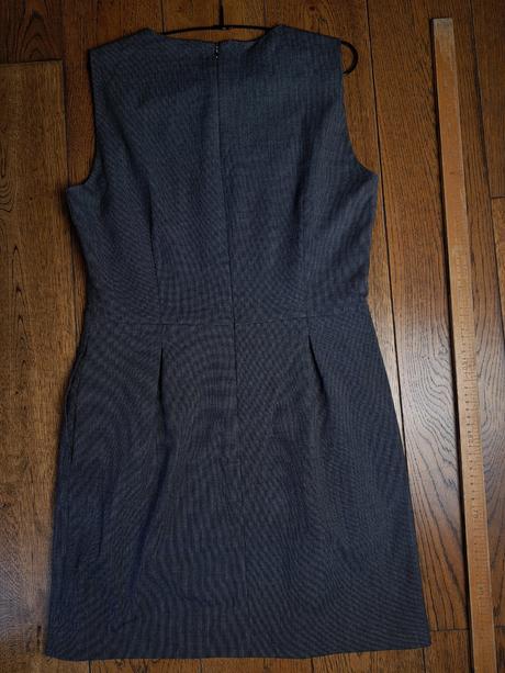 Zara basic sivé šaty bez rukávov, zara,l