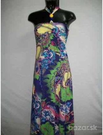 Farebne maxi saty, m / s