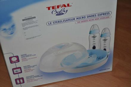Tefal sterilizátor do mikrovlnky plus fľaša,