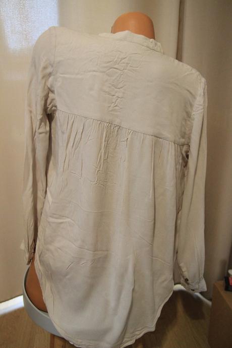 Béžová blúzka, h&m, h&m,s