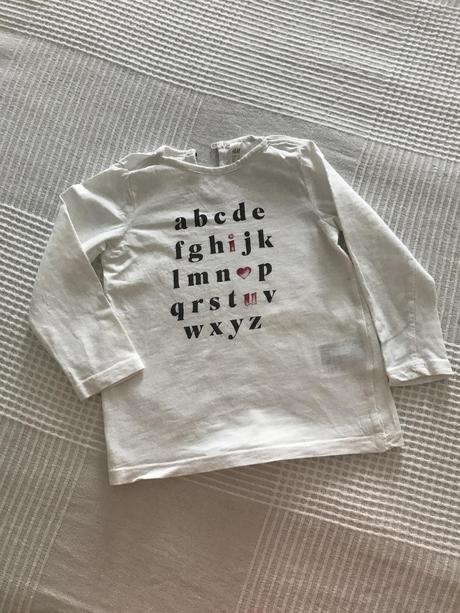 Nátelník abc, h&m,74