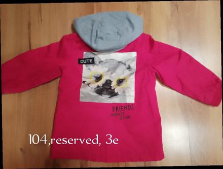 Tenká bunda, reserved,104