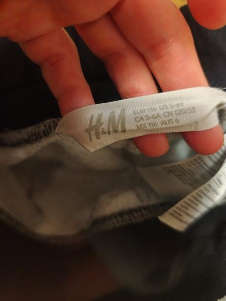 Hrubšie top stav, h&m,116