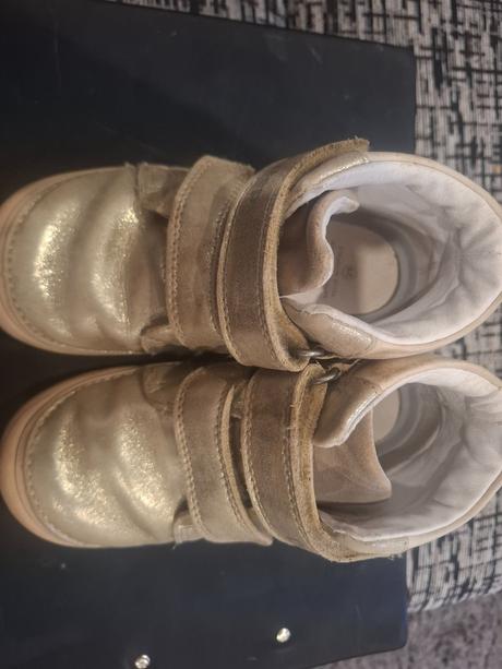 Detské prechodné kozenné topánky, d.d.step,29