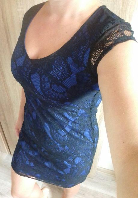 Šaty s čipkou, bonprix,s