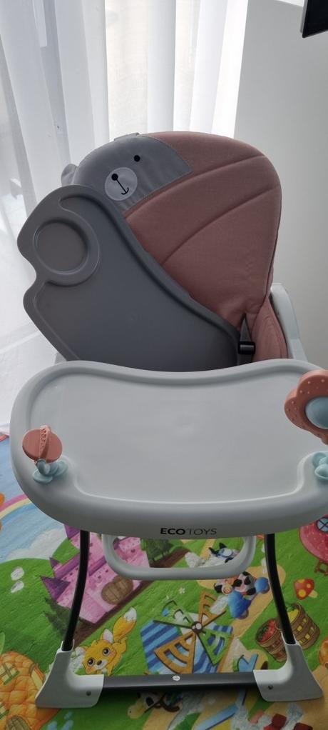 Detská jedálenská stolička, eco toys