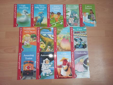 Ladybird read it yourself level 1 cervene,