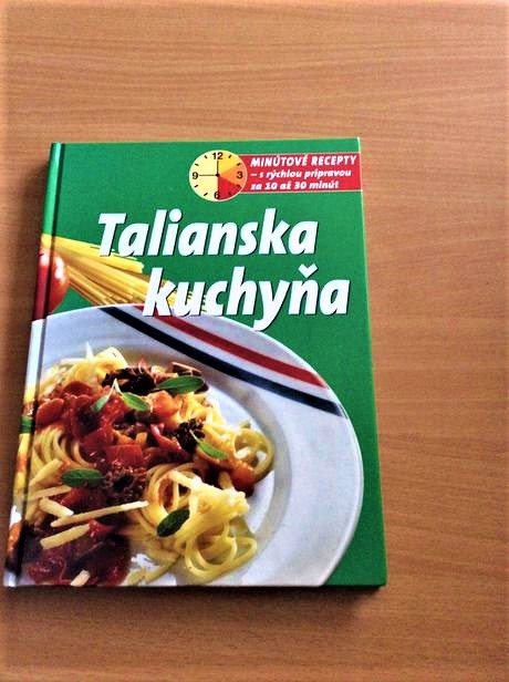Kniha talianska kuchyňa,