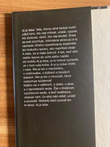 Aj ja teba,