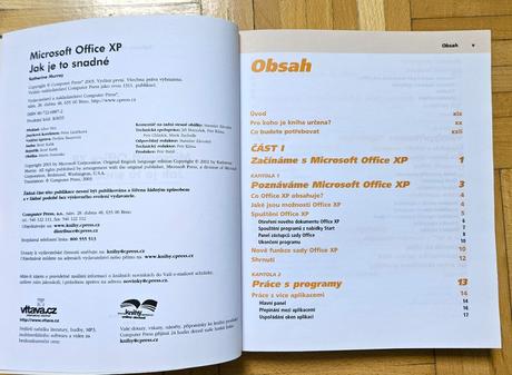 Kniha microsoft office xp, katherine murray'office, 