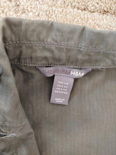 Športové sako, h&m,116