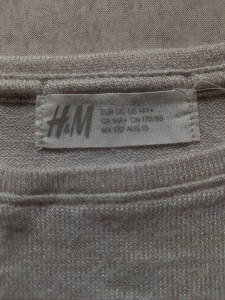 Dámsky tenký pulóvrik, h&m,xs