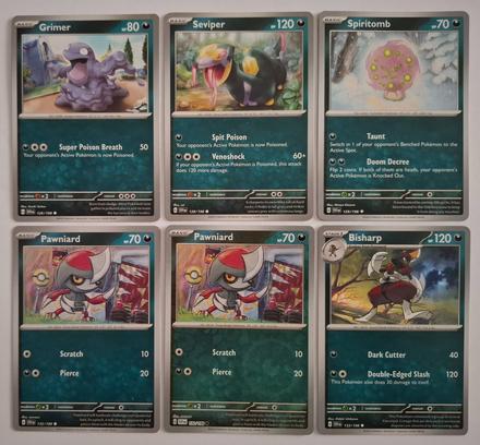 Pokémon karty "scarlet & violet" (7), 