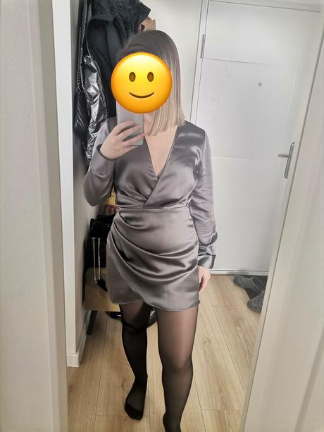 Saténové šaty, zara,36 / s