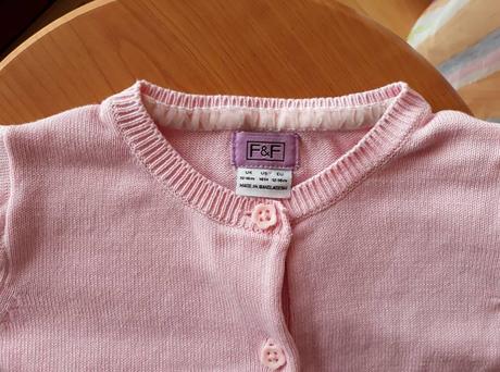 Ružový svetrík nenosený, f&f,80