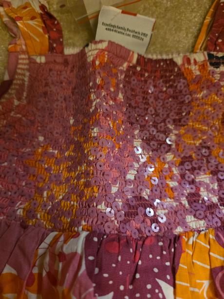 Farebné letné šaty 110/116, topolino,110