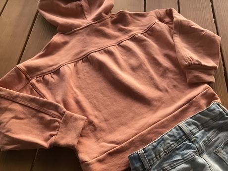 Massimo dutti lososovo mikina 110-134cm, 128