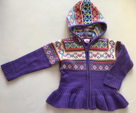 Svetrík s kapuckou, children's place,98