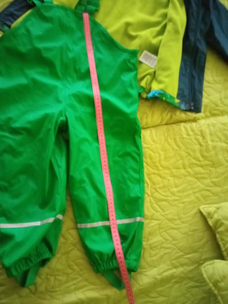 Nepremokavá zateplená súprava do dažďa, lupilu,110