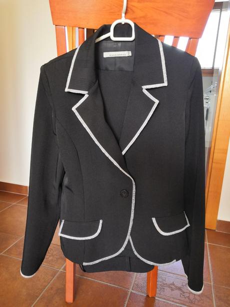 Nohavicový kostým chantall, chantall,42