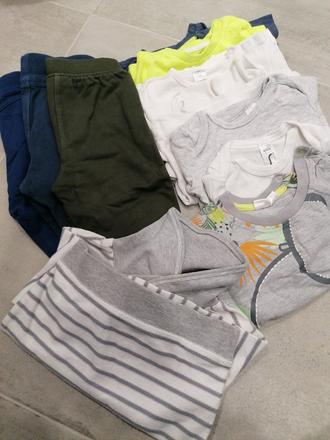 Chlapcensky set teplaky +mi kina, body v.80, 9-12m, 68–80