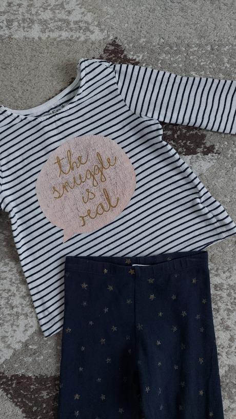 Tričko +legíny, f&f,86