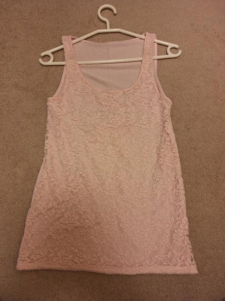 Čipkované tielko, s