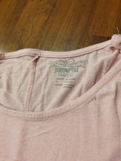 Elastické ružové tričko veľ. 146/152, pepperts,146
