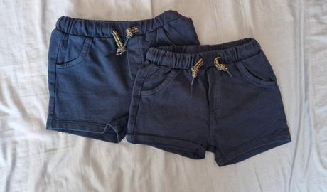 2ks kratke nohavice 68, 68