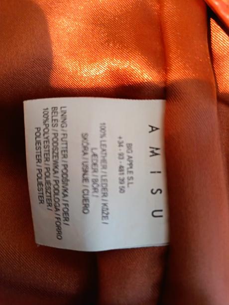 Kožené sako, amisu,38