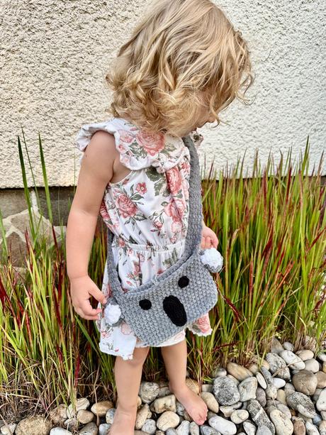 Hackovana kabelka detska, 