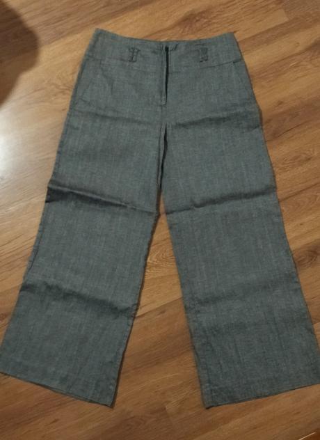 Široké elegantné nohavice h&m, h&m,m