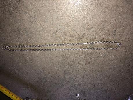 Strieborná retiazka na krk,