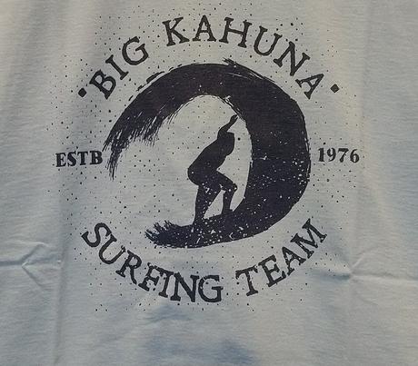 Pánske biele tričko kahuna surfing, fruit loom, m, m