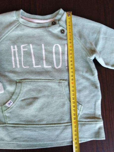 Zelenkava mikina, reserved,80