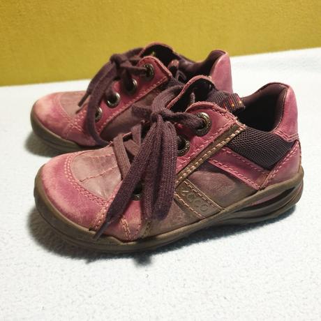 Topánky detské šnurovacie ecco, ecco,24