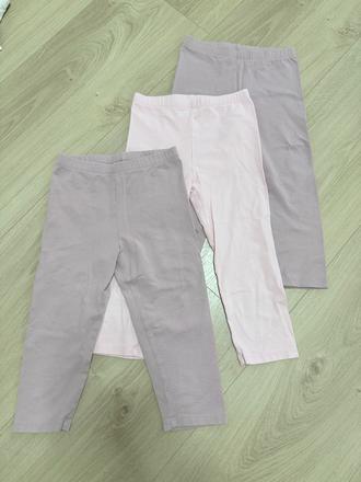 3/4 leginy, h&m,134