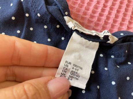 Šaty 5x zn.h&m (veľ.110), 110