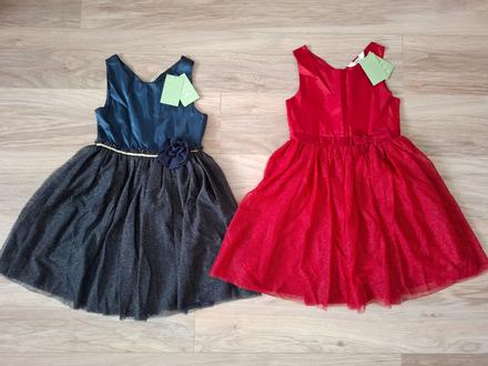 Nové vianočné šaty h&m, veľ 140, h&m,140