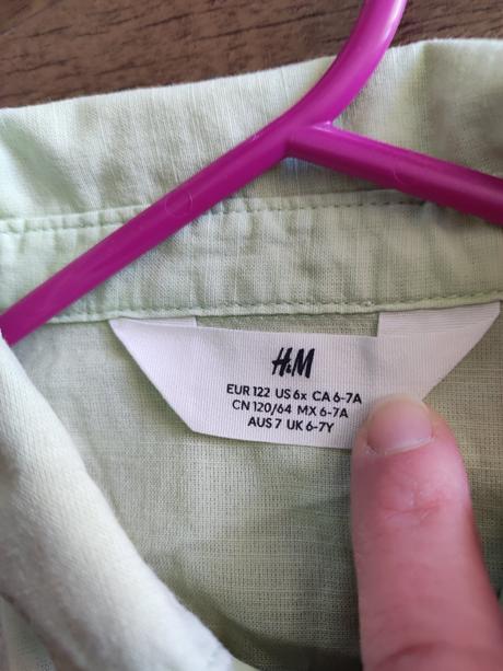 Detské šaty, h&m,122