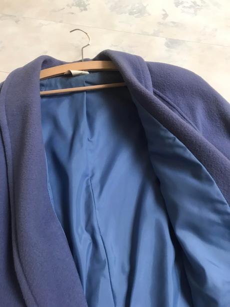 Ľahký vlnený kabát, xl