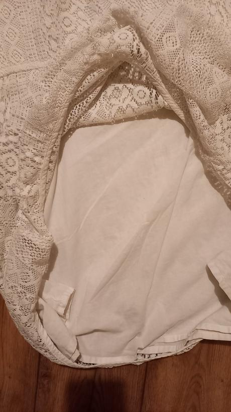 Biele čipkované šaty orsay vel.40/42 top stav, orsay,42