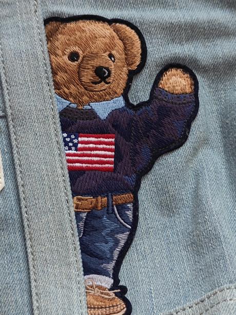 Ralph lauren bear originál jeans bag, ralph lauren