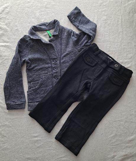 Sako benetton + nohavice 92, 92