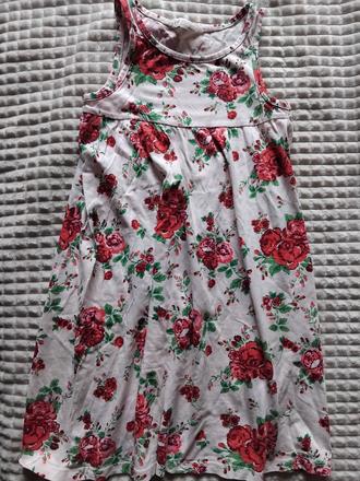 Ružičkove šaty, h&m,122